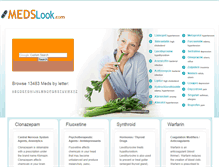 Tablet Screenshot of medslook.com